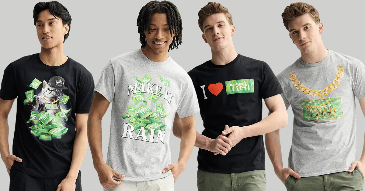 kohls cash tee kohls cash tee