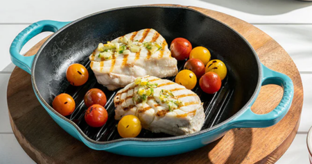 le creuset grill pan