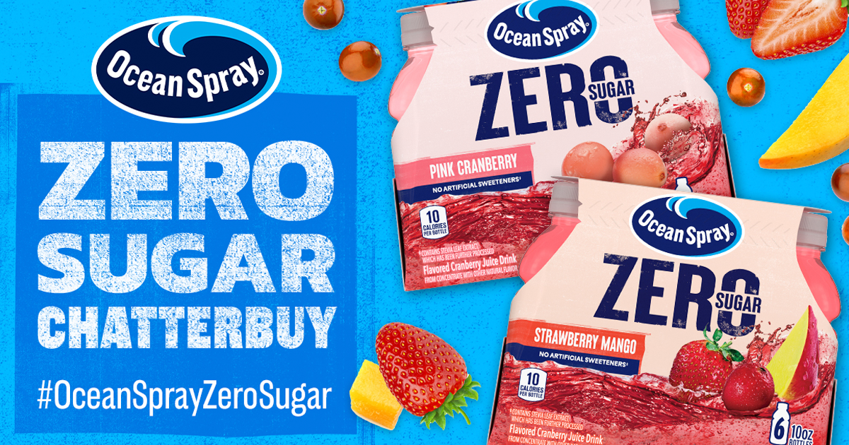 ocean spray zero sugar