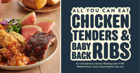 All You Can Eat Chicken Tenders Baby Back Ribs at Golden Corral