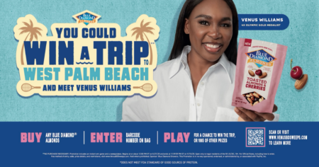 Blue Diamond Growers Venus Instant Win Game and Sweepstakes