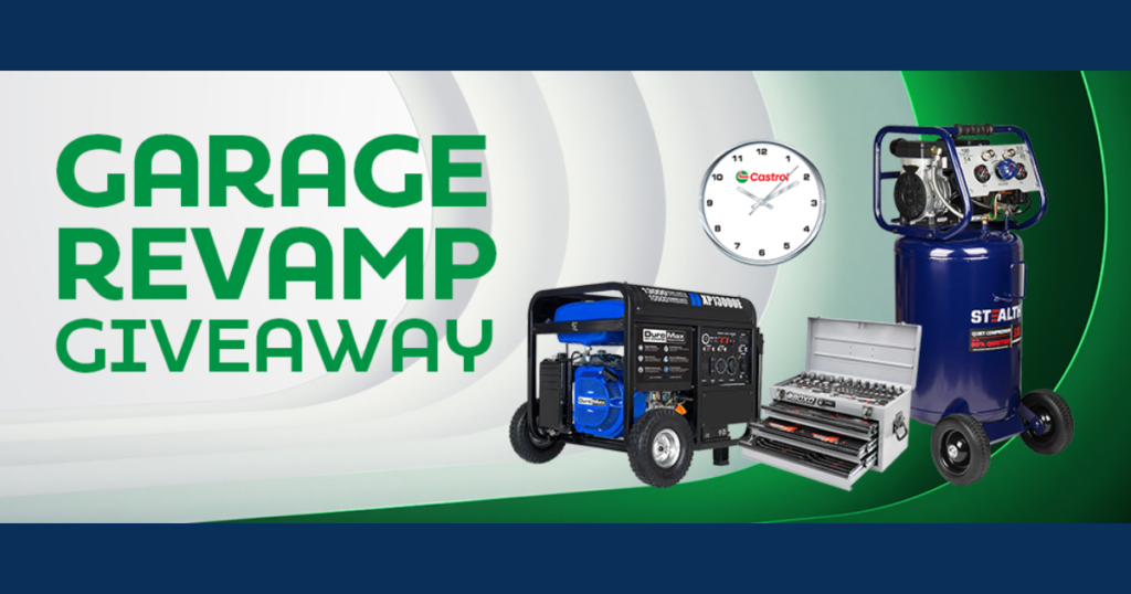 Castrol Garage Revamp Giveaway