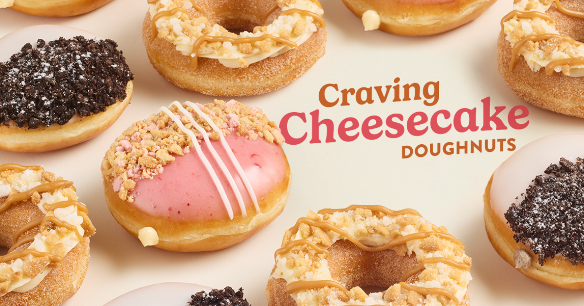 FREE Cheesecake Doughnut