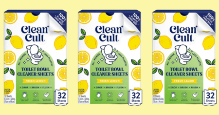 Cleancult Toilet bowl cleaner sheets 32 uses