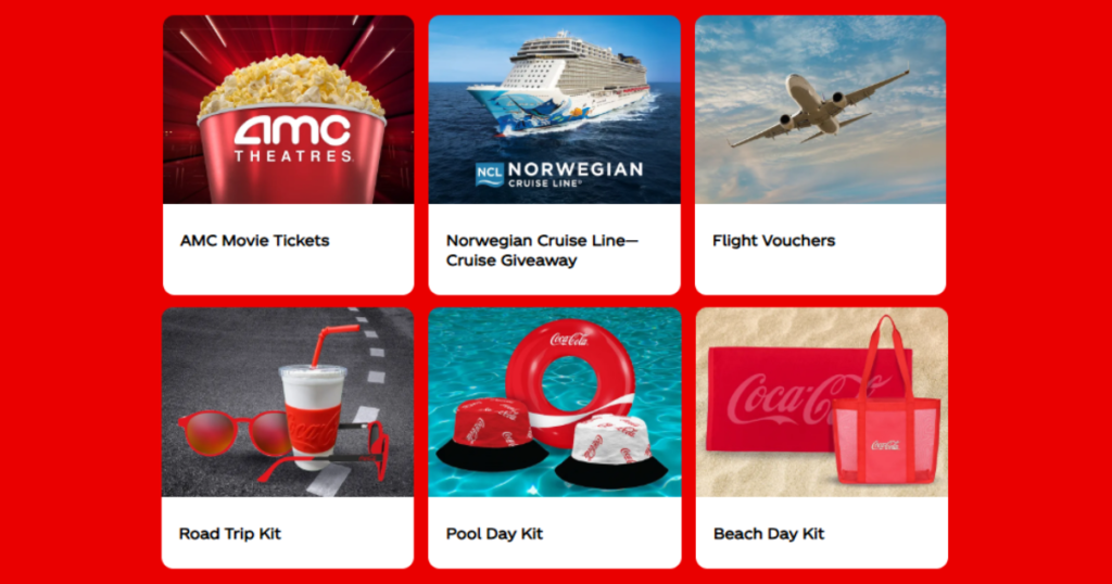 Coca Cola Summer Refreshing Uplift Instant Win Game and Sweepstakes