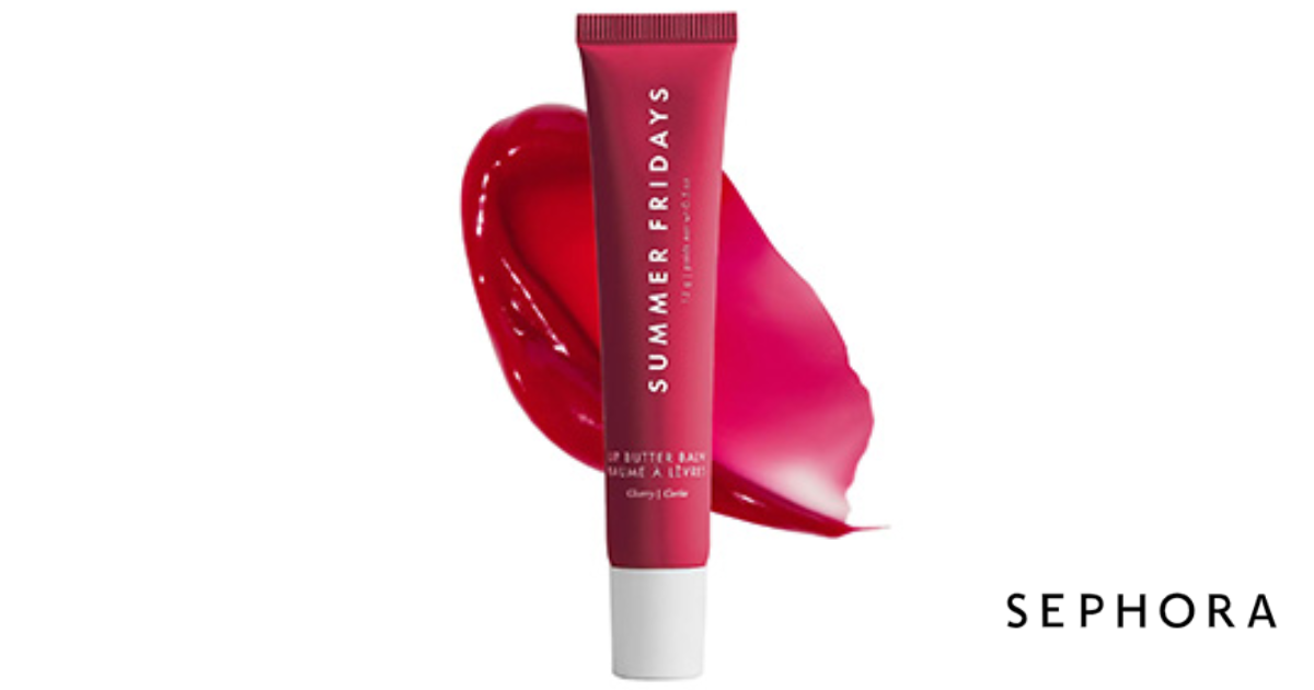 FREE Summer Fridays Lip Butter Balm at Sephora w TopCashBack Offer FREE Summer Fridays Lip Butter Balm at Sephora w TopCashBack Offer