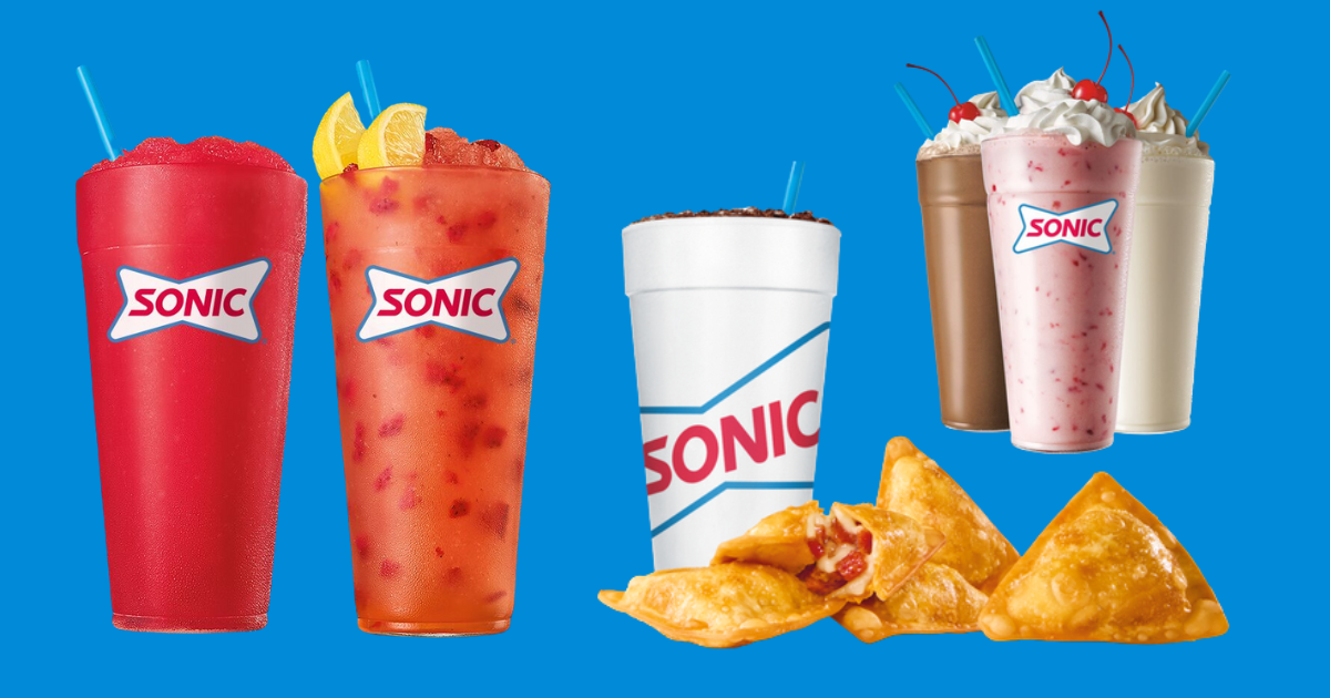 Fan Fave Slushes Return New Cheesy Bites at Sonic Fan Fave Slushes Return New Cheesy Bites at Sonic