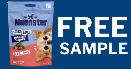 Free Full Size Bag of Dog Treats from Muenster
