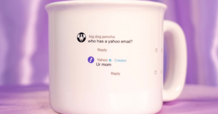 Free Mug from Yahoo!