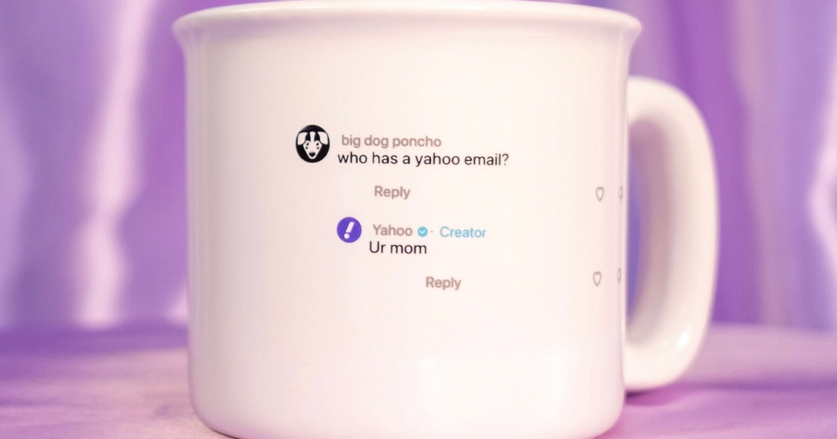 Free Mug from Yahoo! Free Mug from Yahoo!