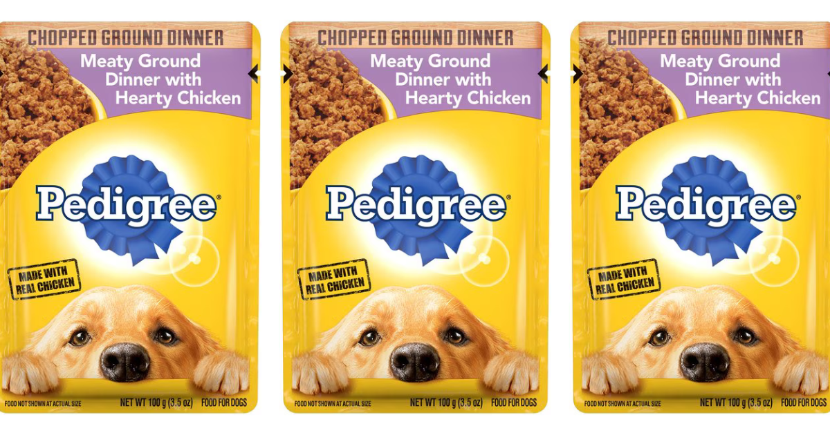 Free PEDIGREE Pouch Wet Dog Food Sample Free PEDIGREE Pouch Wet Dog Food Sample