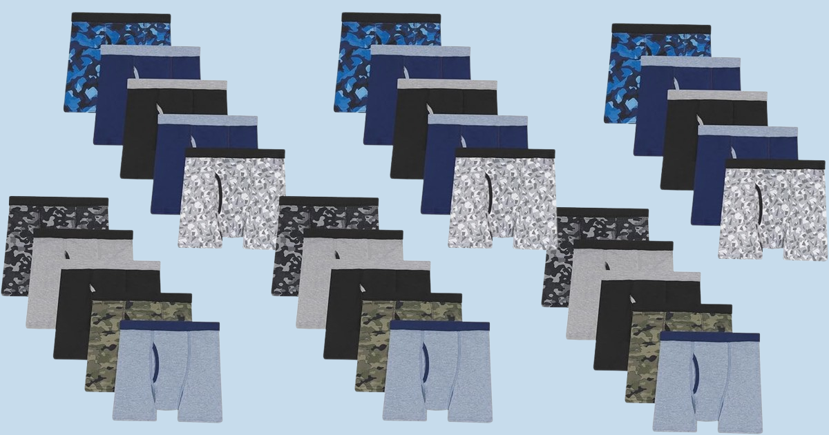 Hanes Boys Boxer briefs multipack
