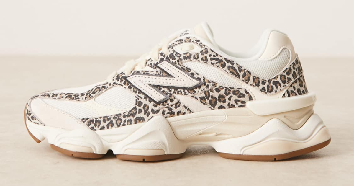 Limited Edition New Balance 9060 Leopard Print