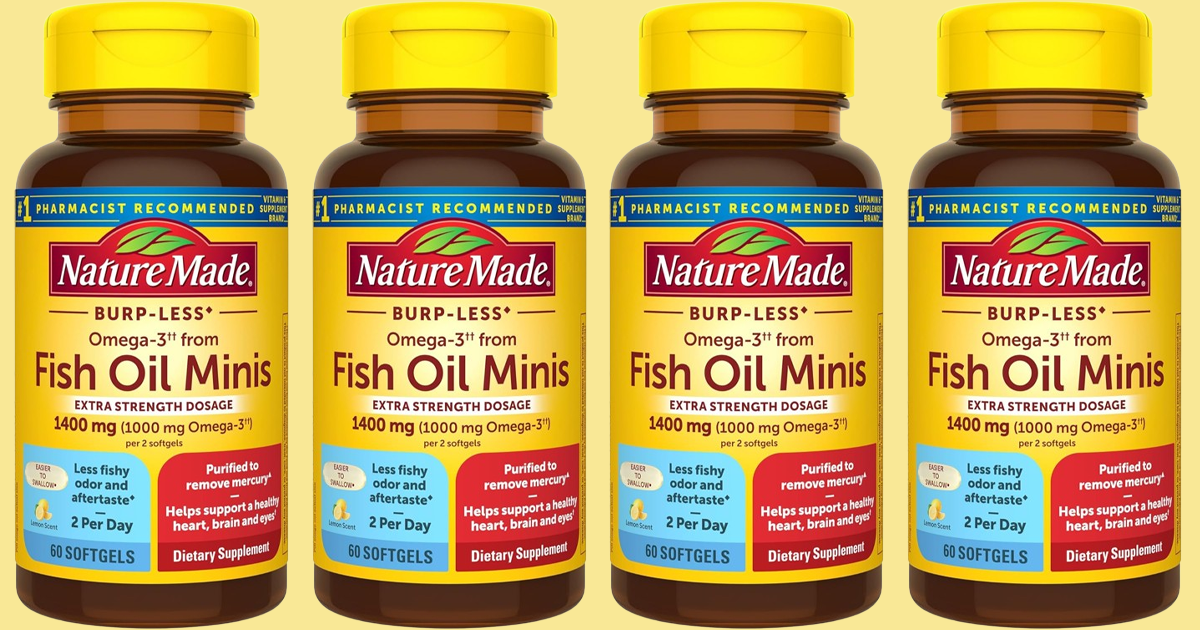 Nature made fish oil minis Nature made fish oil minis