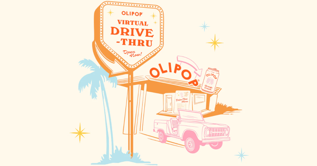 OLIPOP Virtual Drive Thru Giveaway