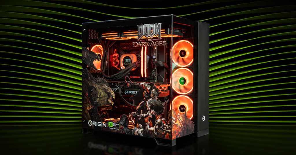 ORIGIN PC x DOOM The Dark Ages Giveaway