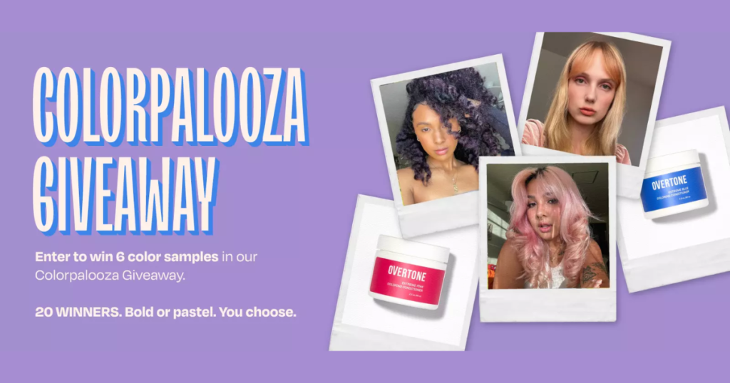 Overtone Colorpalooza Giveaway