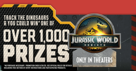 Quaker Jurassic World Instant Win Game Sweepstakes