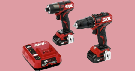 SKIL PWR CORE 12 DRILL DRIVER AND IMPACT DRIVER KIT