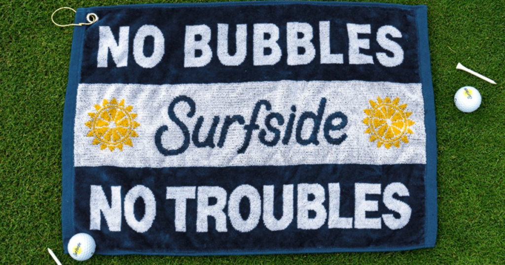 SURFSIDE GOLF TOWEL GIVEAWAY
