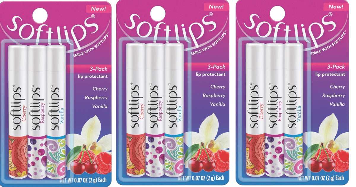 Softlips lip balms