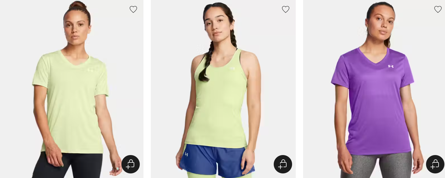 UA Women s Tees UA Women s Tees