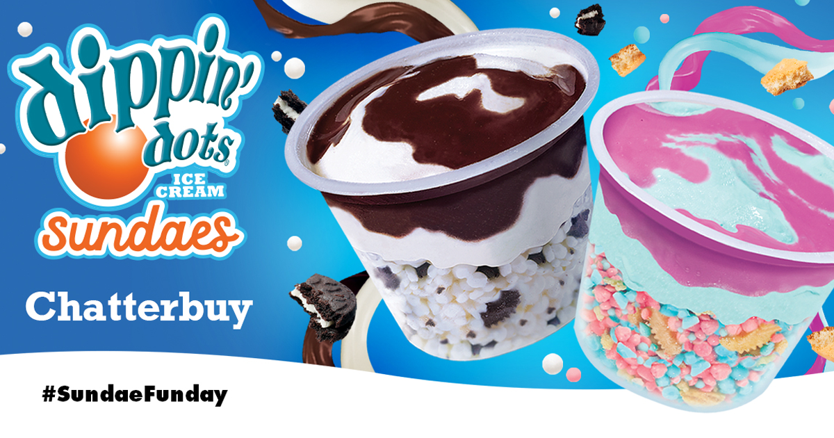 dippin dots sundae dippin dots sundae