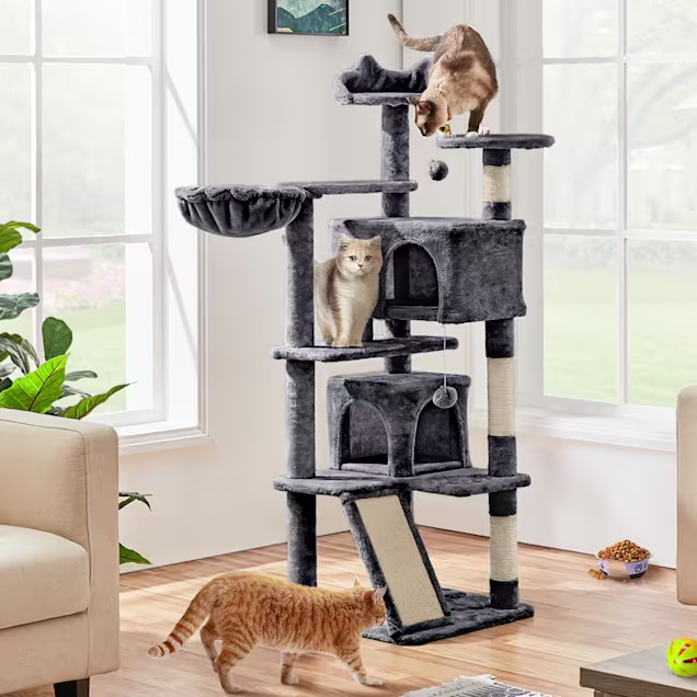 large cat tower
