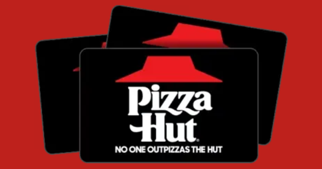 pizza hut gift card