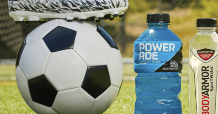 powerade soccer ball