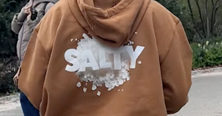 salty hoodie