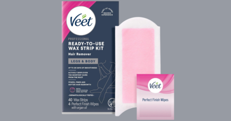 veet wax straps