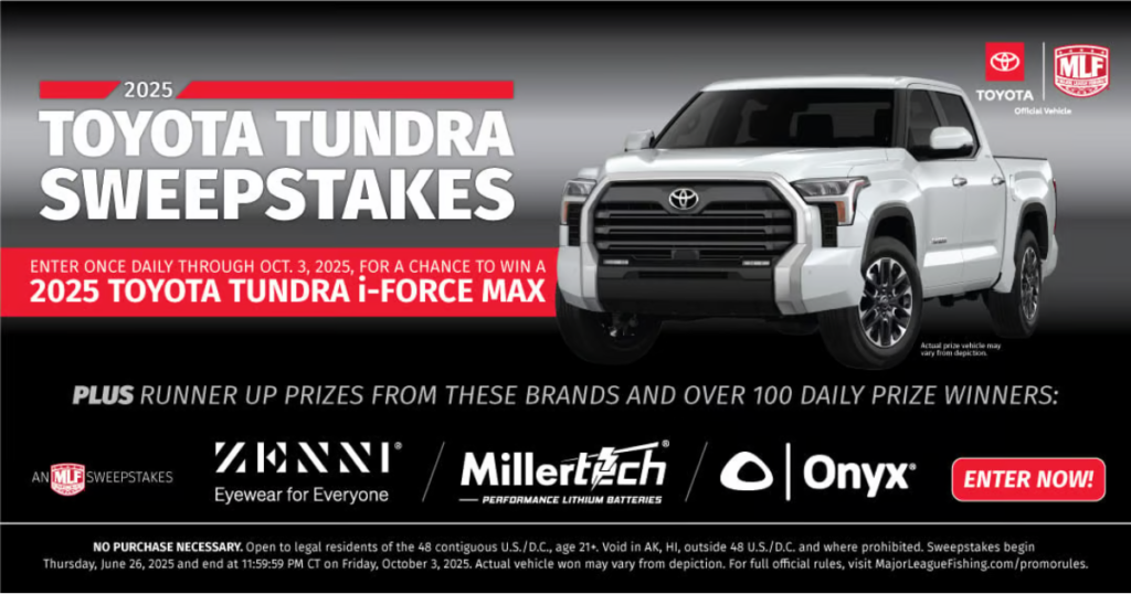 2025 MLF Toyota Tundra More Sweepstakes