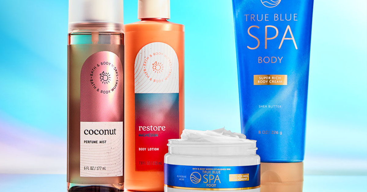Bath Body Works Tru Blue Spa Bath Body Works Tru Blue Spa