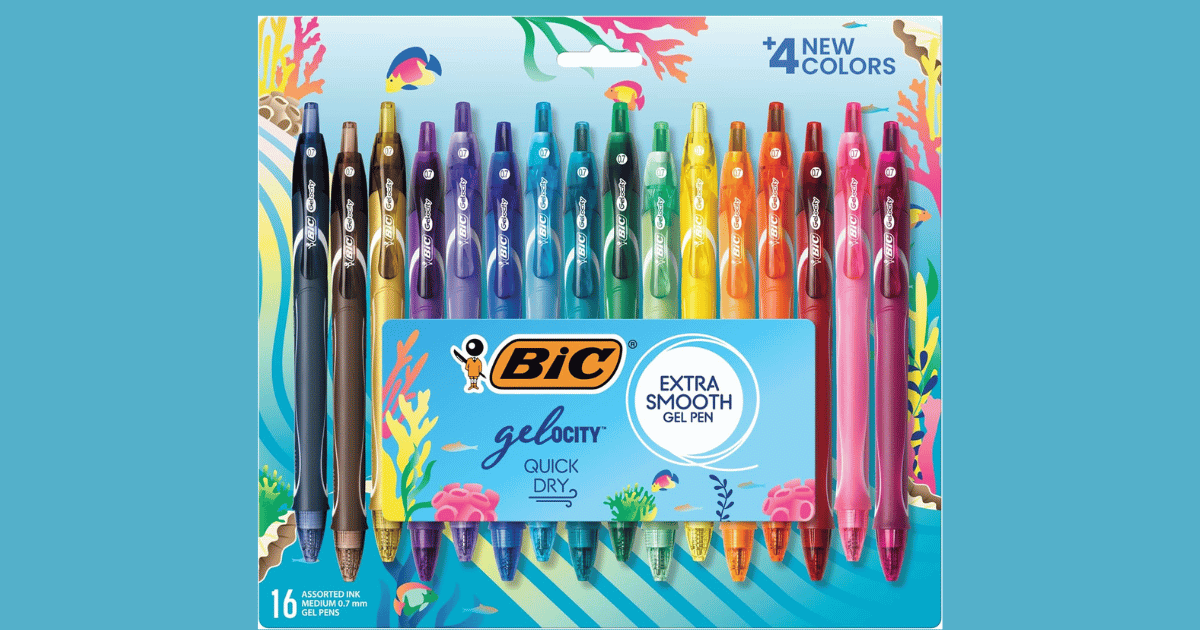 Bic Gelocity Pens
