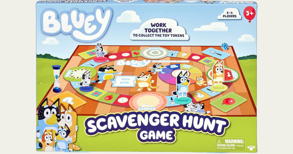 Bluey Scavenger Hunt Game