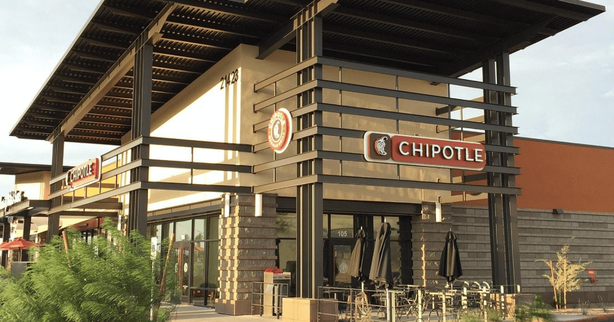 Chipotle store front Chipotle store front