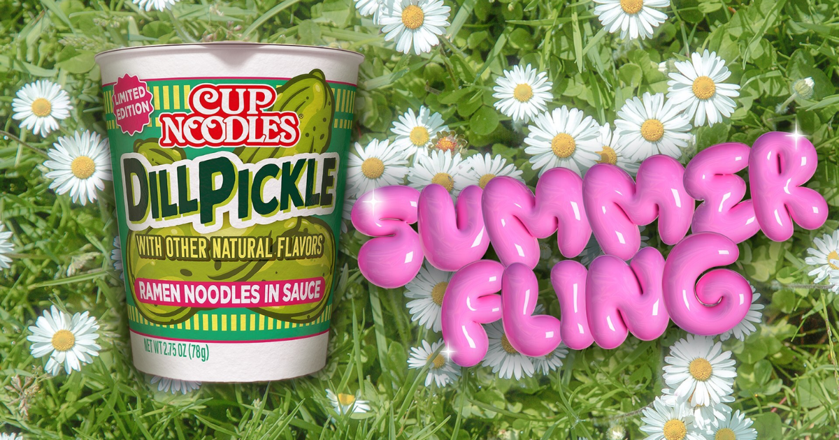 Cup Noodles Unveils Limited Dill Pickle Flavor Cup Noodles Unveils Limited Dill Pickle Flavor