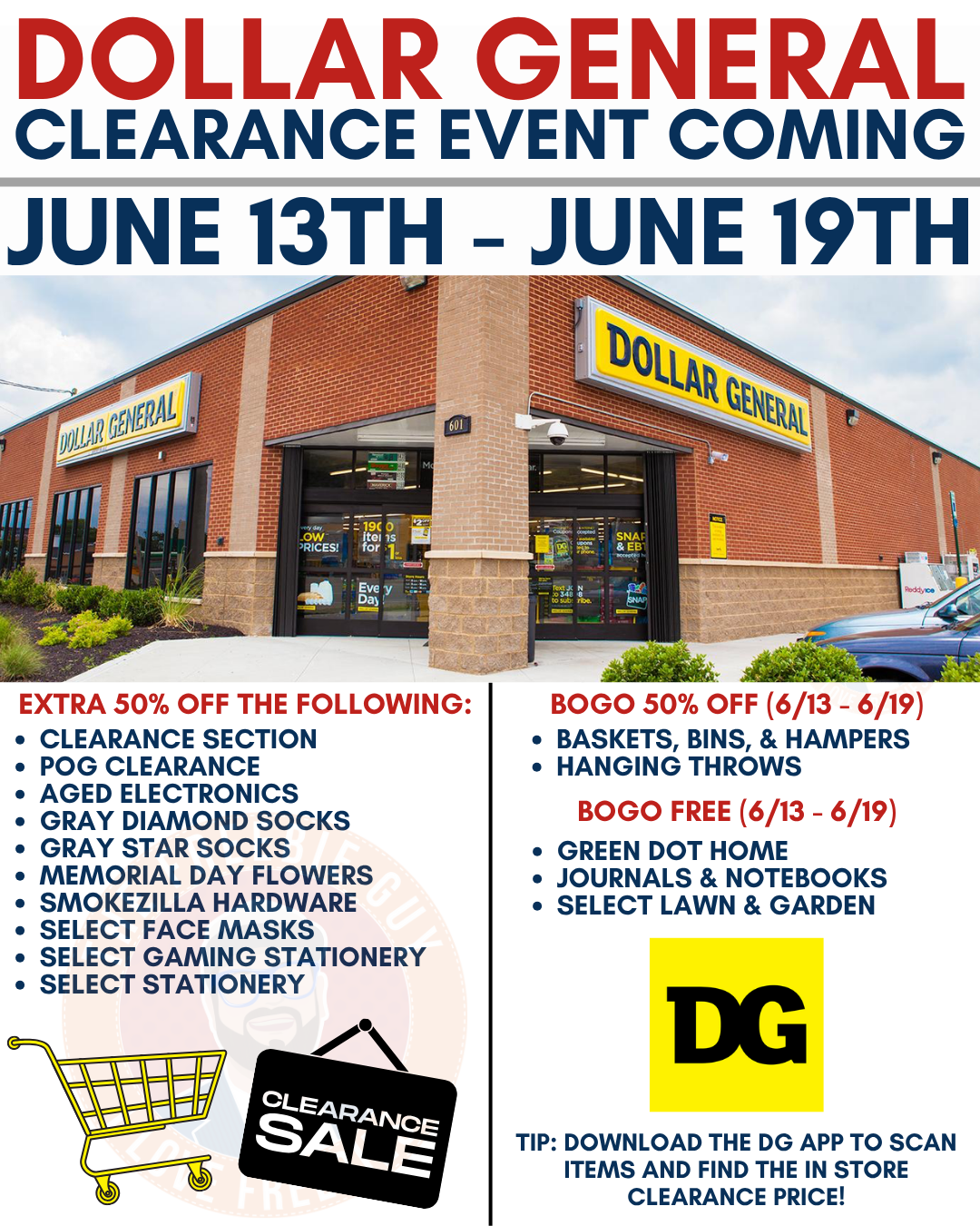 Dollar General Clearance Event 613 619