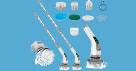 ELECTRIC SPIN SCRUBBER