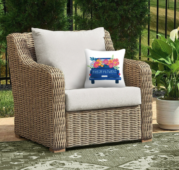 Fresh Flowers Pillows Fresh Flowers Pillows