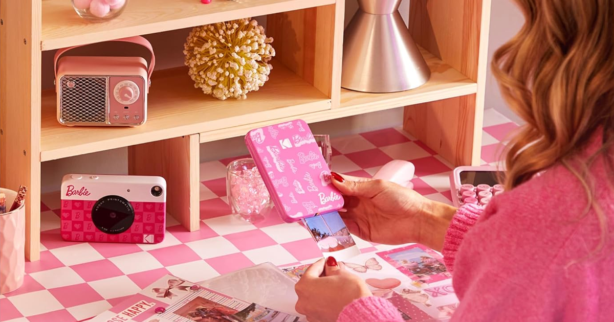 Kodak x Barbie Instant Smartphone barbie photo printer