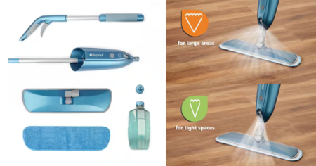Lifeproof Microfiber Spray Mop at The Home Depot