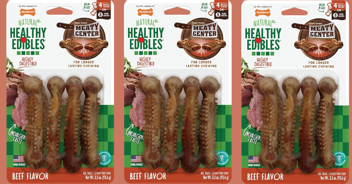 Nylabone Healthy Edibles Natural Dog Chews