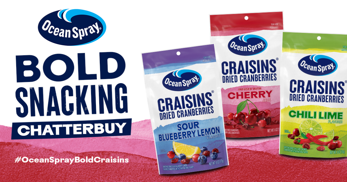 Ocean Spray Bold Snacking Chatterbuy Ocean Spray Bold Snacking Chatterbuy
