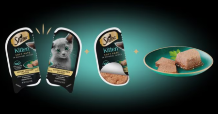 FREE SHEBA PERFECT PORTIONS Kitten Soft Paté Wet Cat Food Sample