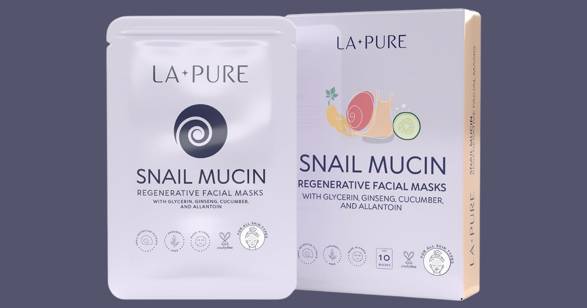 SNAIL MUCIN MASKS