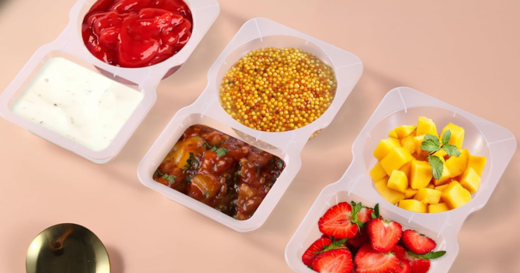 Snack Containers with Lids