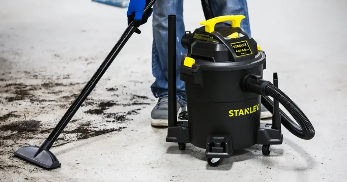 Stanley 6 gallon wet dry vacuum Stanley 6 gallon wet dry vacuum
