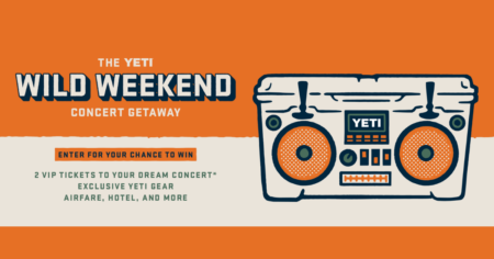 The YETI Wild Weekend Getaway Sweepstakes
